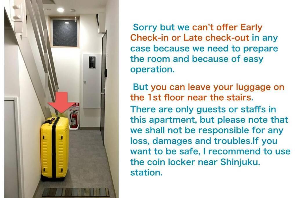 【Great Location!】Near Shinjuku Sta./Girls #302 Lejlighed Tokyo Eksteriør billede